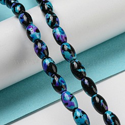 Spray Painted Synthetic Turquoise Beads Strands&nbsp;G-E617-B07-02B
