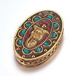 Handmade Indonesia Beads&nbsp;IPDL-F022-51C