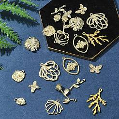22Pcs 11 Styles Alloy Pendants&nbsp;FIND-FS0003-13