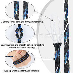 60M 12 Colors 7 Inner Cores Polyester & Spandex Cord Ropes&nbsp;RCP-SP0001-02B