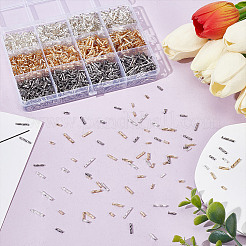 120G 12 Styles Glass Twisted Bugle Beads&nbsp;SEED-HY0001-23