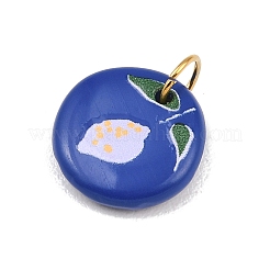 Printed 304 Stainless Steel Pendants&nbsp;STAS-B125-03G-G