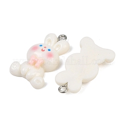 Opaque Resin Pendants&nbsp;LS-RESI-XCP0002-34
