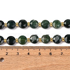 Natural Moss Agate Beads Strands&nbsp;G-C116-A15-02