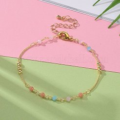 Faceted Glass Beaded Bracelets&nbsp;BJEW-JB05853