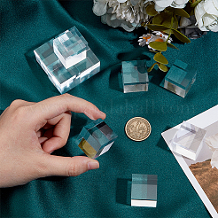 20Pcs Transparent Acrylic Display Pedestals for Jewelry&nbsp;ODIS-OC0001-88