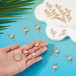 20Pcs Alloy Enamel Pendants&nbsp;ENAM-SW0002-06A