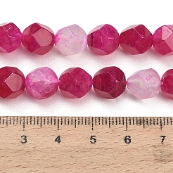 Natural Agate(Dyed & Heated) Beads Strands&nbsp;G-K425-B07-01