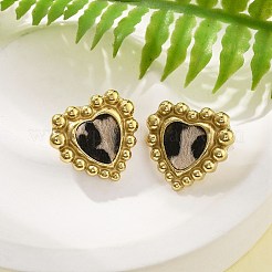 304 Stainless Steel Stud Earrings for Women&nbsp;EJEW-K268-15G