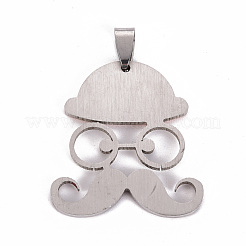 201 Stainless Steel Enamel Pendants&nbsp;STAS-S110-076