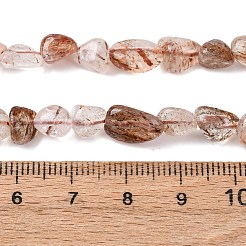 Natural Rutilated Quartz Beads Strands&nbsp;G-A208-05
