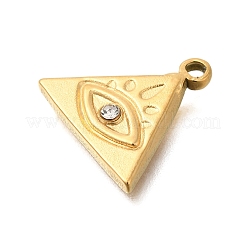 PVD Vacuum Plating 201 Stainless Steel Pendants&nbsp;STAS-C111-17G