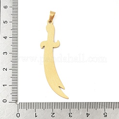 304 Stainless Steel Big Pendants&nbsp;LS-STAS-F326-20G