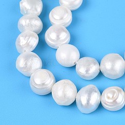 Natural Cultured Freshwater Pearl Beads Strands&nbsp;PEAR-T006-15D