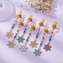 Alloy Enamel Dreadlocks Beads&nbsp;OHAR-JH00028