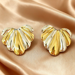 304 Stainless Steel Stud Earrings for Women&nbsp;WG72E41-01
