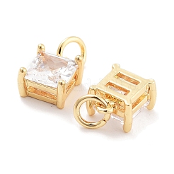 Brass Glass Pendants&nbsp;X-KK-P271-22G