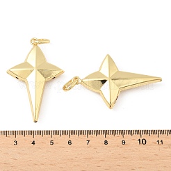 Brass Big Pendants&nbsp;KK-M327-03G