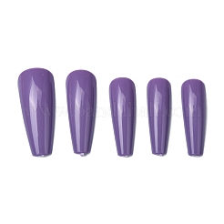 Solid Color French Short False Nails&nbsp;MRMJ-T108-02-M