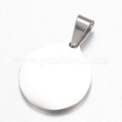 Tarnish Resistant 304 Stainless Steel Pendants&nbsp;LS-STAS-P048-04