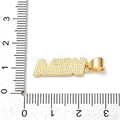 Venezuelan Brass Enamel Pendants&nbsp;KK-P352-01B-G