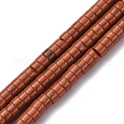 Synthetic Goldstone Beads Strands&nbsp;G-H230-74