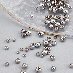 120Pcs 4 Size 202 Stainless Steel Cord End Caps&nbsp;STAS-DC0008-26