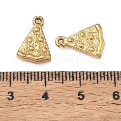 Hammered 304 Stainless Steel Pendants&nbsp;STAS-Z192-02G