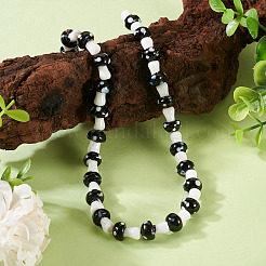 1Strand Handmade Lampwork Beads Strands&nbsp;LAMP-TA0001-84L