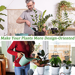4Pcs 4 Styles Iron Flower Plant Supports&nbsp;FIND-CN0001-62C