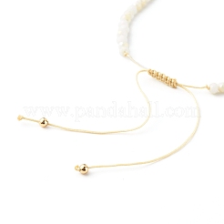 Adjustable Nylon Thread Braided Bead Bracelets&nbsp;BJEW-JB06450-01