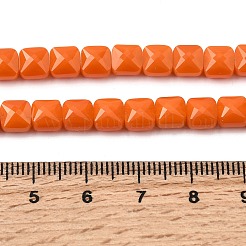 Opaque Glass Beads Strands&nbsp;GLAA-L050-C18