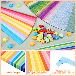 2 Bags 2 Styles Lucky Star Origami Paper&nbsp;DIY-TA0009-55