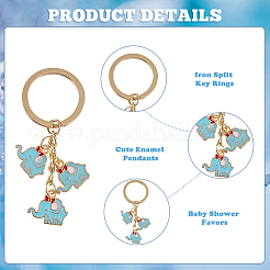 Alloy Enamel Keychains&nbsp;KEYC-HS00016