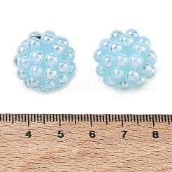 Opaque Acrylic Beads&nbsp;AC-CBA4D01-04B