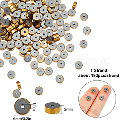 Electroplate Non-magnetic Synthetic Hematite Beads Spacers Strands&nbsp;G-SC0002-24B-G