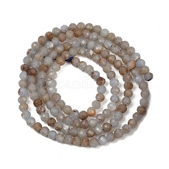 Natural Angelite Beads Strands&nbsp;G-RM2025-B36-3mm