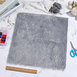 Super Soft Imitation Rabbit Plush Polyester Fabric&nbsp;DIY-WH0032-91F