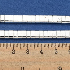 Electroplated Synthetic Non-Magnetic Hematite Beads Strands&nbsp;G-I360-B01-04