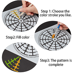 Plastic Drawing Stencil&nbsp;DIY-WH0190-64