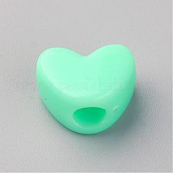 Opaque Acrylic European Beads&nbsp;SACR-Q187-02