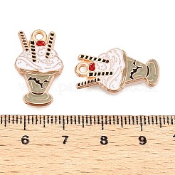 Alloy Enamel Pendants&nbsp;ENAM-T020-47-RS