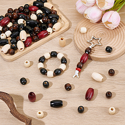Natural Wooden Beads&nbsp;WOOD-SP0001-85