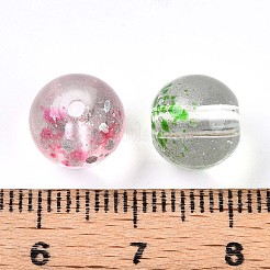 Baking Paint Transparent Glass Beads&nbsp;X1-DGLA-R053-10mm-M