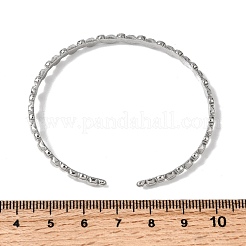 304 Stainless Steel Cuff Bangles for Women&nbsp;BJEW-H635-01P