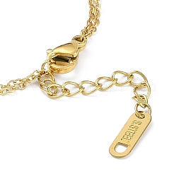 Ion Plating(IP) Golden 304 Stainless Steel Link Bracelets for Women&nbsp;BJEW-K254-17B-G