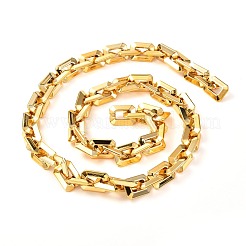 CCB Plastic Boston Link Chains&nbsp;AJEW-JB01069-02