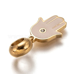 304 Stainless Steel European Dangle Charms&nbsp;STAS-I177-24A