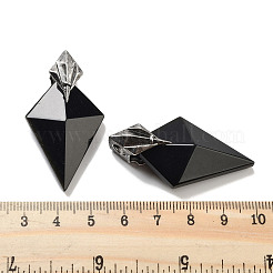 Natural Obsidian Pendants&nbsp;G-K338-10AS-08