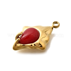 Natural Carnelian(Dyed and Heated) Pendants&nbsp;LS-STAS-D310-03G-04